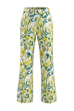 Ivory Yellow Flower Peak Lapel Double Breasted Prom Suits