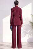 Dusty Sage Pleated 2 Piece Shawl Lapel Women Suits with Sash
