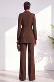 Dusty Sage Pleated 2 Piece Shawl Lapel Women Suits with Sash