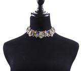 Black Sparkly Rhinestone Necklace