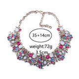 Black Sparkly Rhinestone Necklace