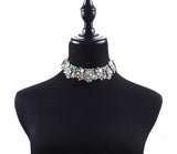Black Sparkly Rhinestone Necklace