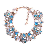 Black Sparkly Rhinestone Necklace