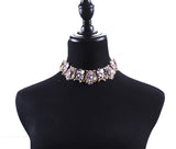 Black Sparkly Rhinestone Necklace