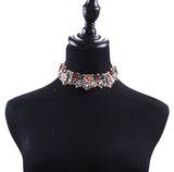 Black Sparkly Rhinestone Necklace
