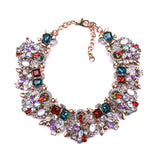 Black Sparkly Rhinestone Necklace