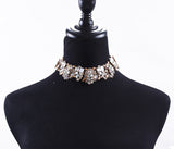 Black Sparkly Rhinestone Necklace