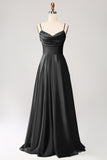 Green A Line Cowl Neck Prom Dress with Sequins