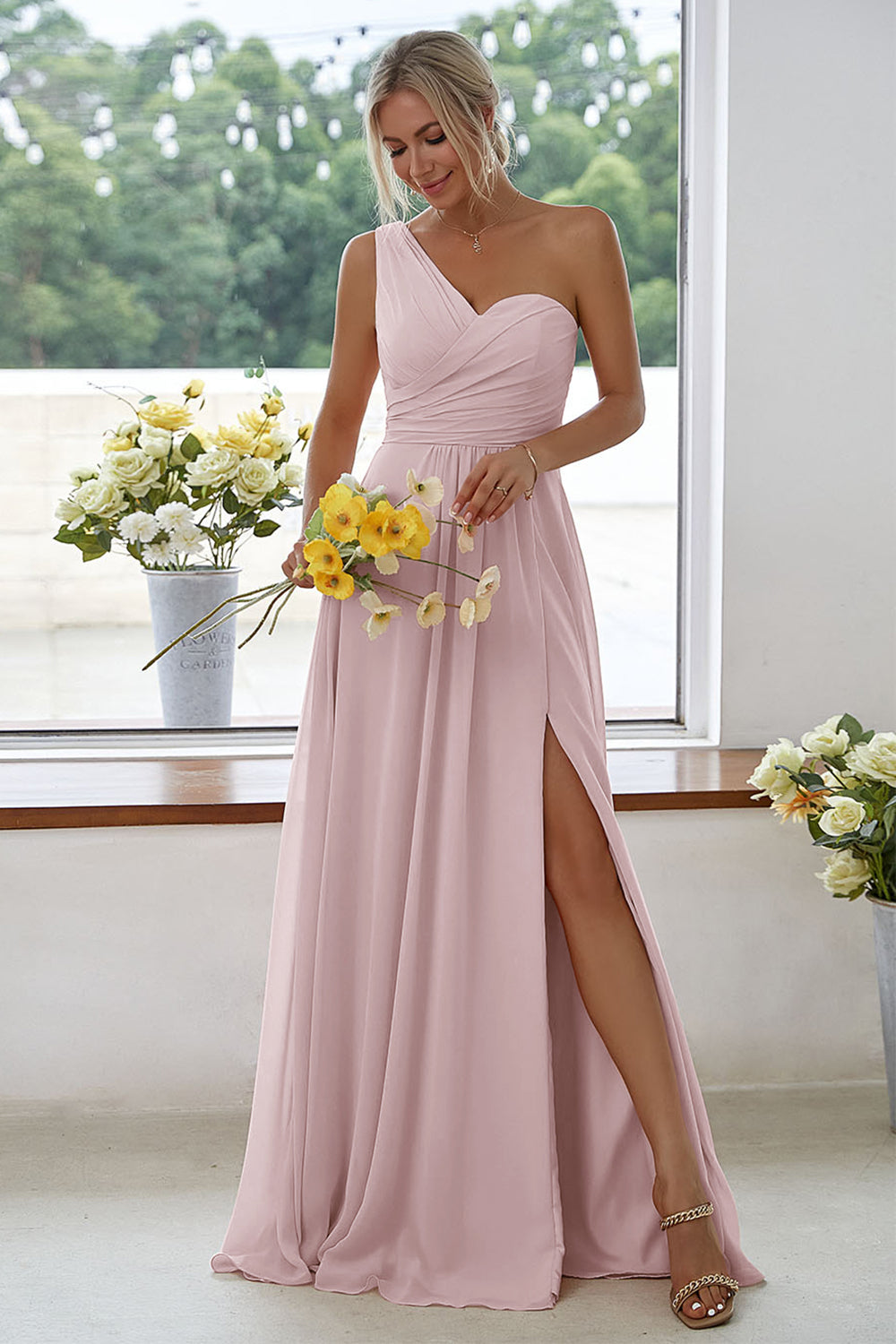pink dress fast delivery All In A Day Hot Pink Babydoll Dress Shop the Mint