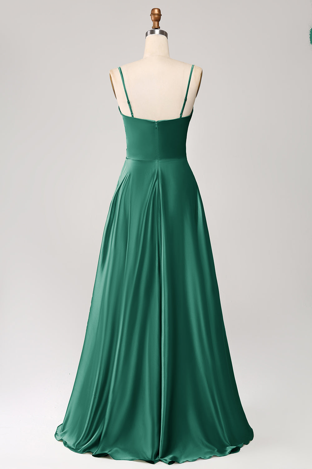 Leely Women Green A Line Long Prom Dress Cowl Neck Formal Dress with Sequins leelyuk Leely Women Green A Line Long Prom Dress Cowl Neck Formal Dress with Sequins leelyuk