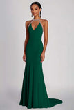 Pink Halter Sheath Floor Length Formal Dress with Beading