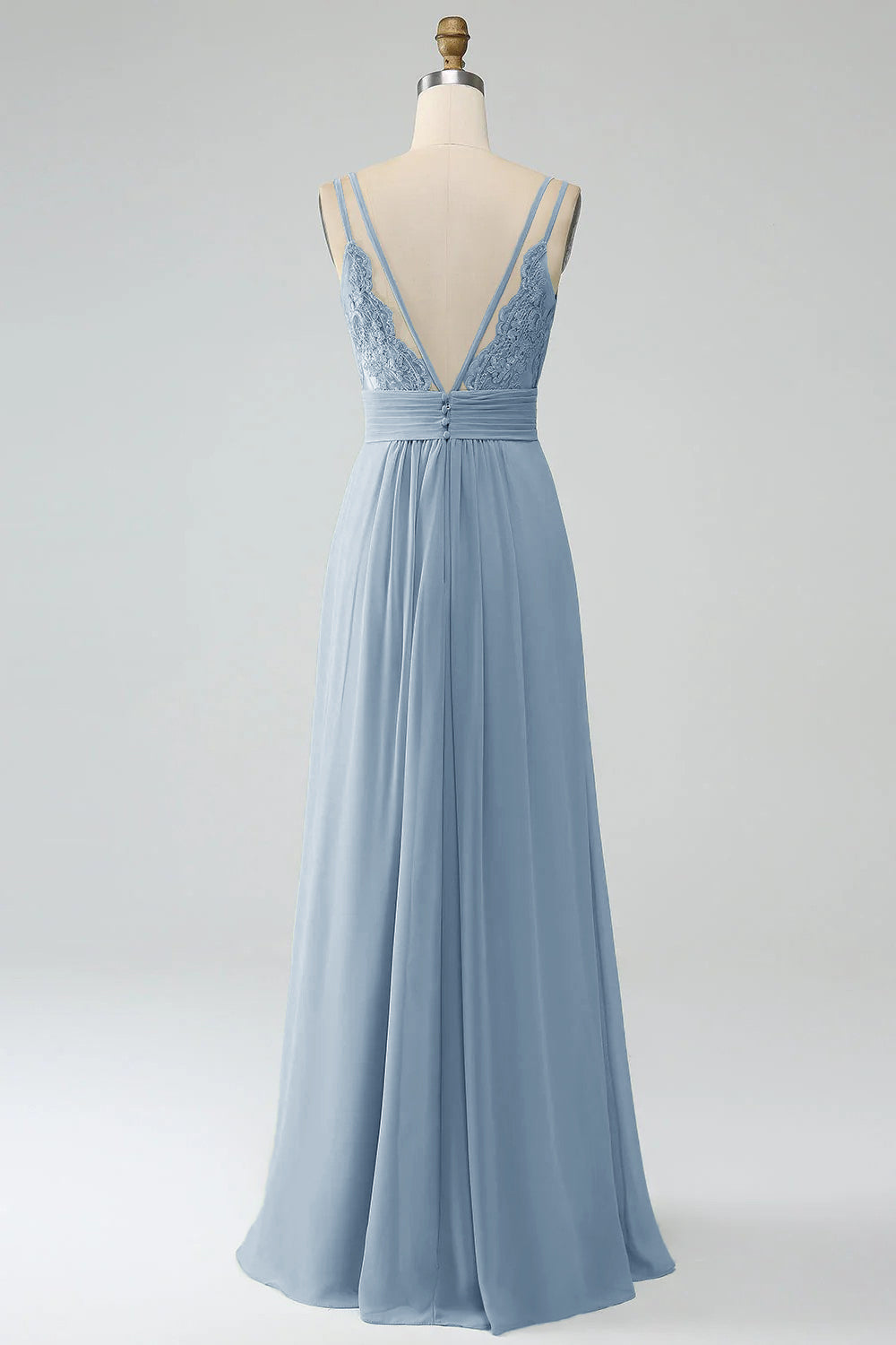 Leely Women Dusty Sage A Line Bridesmaid Dress Maternity Pleated Chiffon Spaghetti Straps Wedding Guest Dress with Slit leelyuk Leely Women Dusty Sage A Line Bridesmaid Dress Maternity Pleated Chiffon Spaghetti Straps Wedding Guest Dress with Slit leelyuk