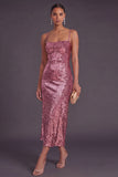 Sparkly Black Spaghetti Straps Mermaid Sequin Long Formal Dress
