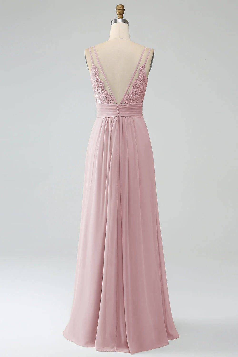 Leely Women Dusty Sage A Line Bridesmaid Dress Maternity Pleated Chiffon Spaghetti Straps Wedding Guest Dress with Slit leelyuk Leely Women Dusty Sage A Line Bridesmaid Dress Maternity Pleated Chiffon Spaghetti Straps Wedding Guest Dress with Slit leelyuk