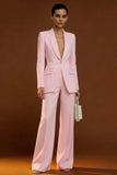 Ivory 2 Piece Shawl Lapel Single Breasted Business Suits