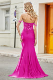 Dark Green Mermaid Prom Dress with Ruffles