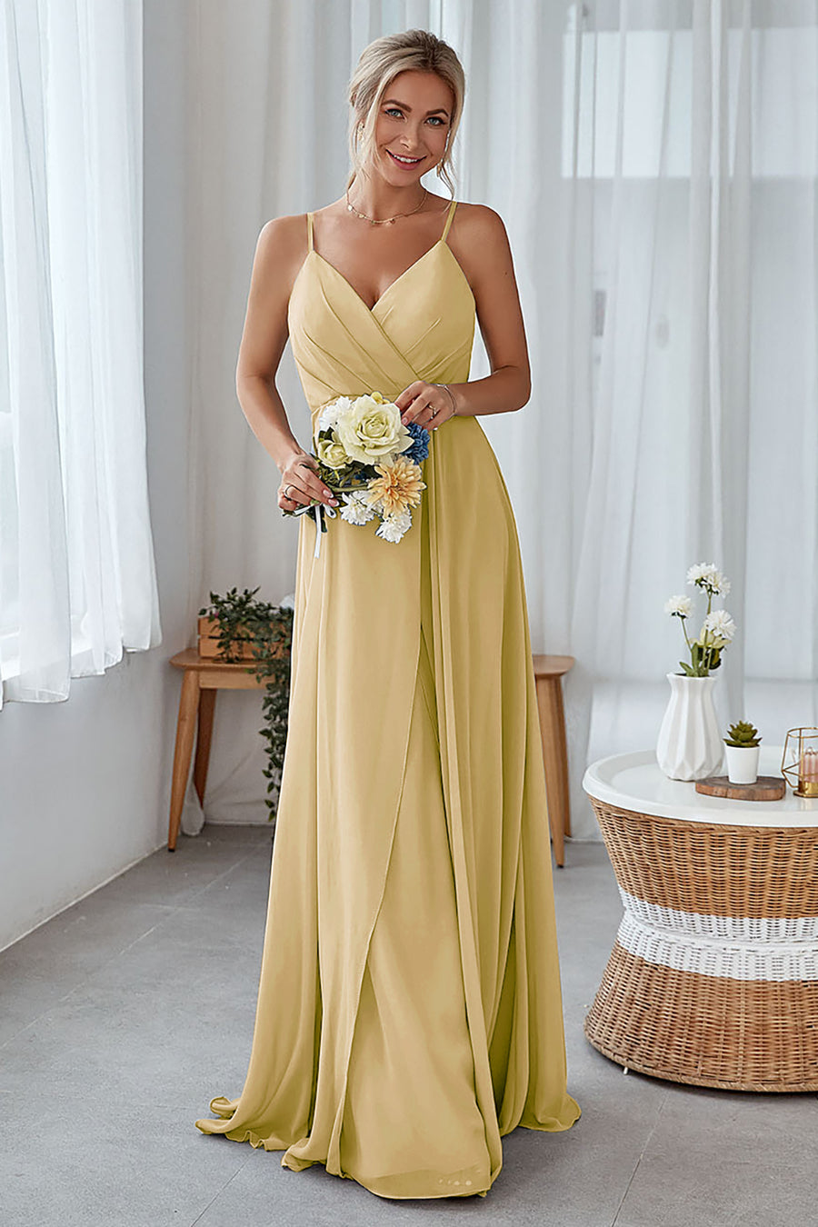 Gold Bridesmaid Dresses leelyuk Gold Bridesmaid Dresses leelyuk