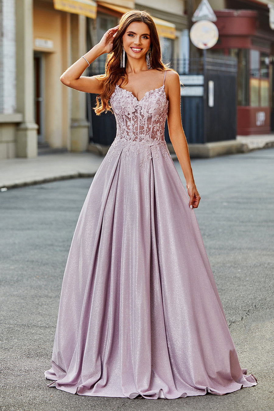 Light & Hot Pink Prom Dresses leelyuk Light & Hot Pink Prom Dresses leelyuk