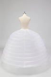 Women's 10 Hoop Floor Length Tulle Ball Gown Petticoat