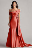 Off the Shoulder Eucalyptus Mermaid Long Formal Dress
