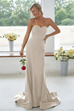 Dark Navy Sweetheart Mermaid Long Bridesmaid Dress