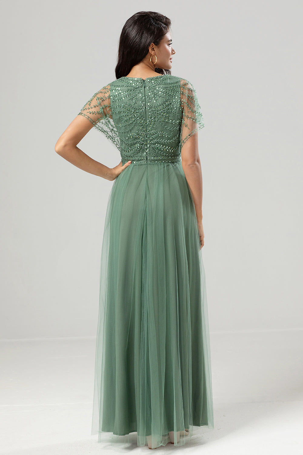 Sage Green Dresses With Sleeves Bridesmaid Embellished Floor Length Dress Sage Coast Scattered Floral Embellishment Angel Sage Green Dresses With Sleeves Bridesmaid Embellished Floor Length Dress Sage Coast Scattered Floral Embellishment Angel