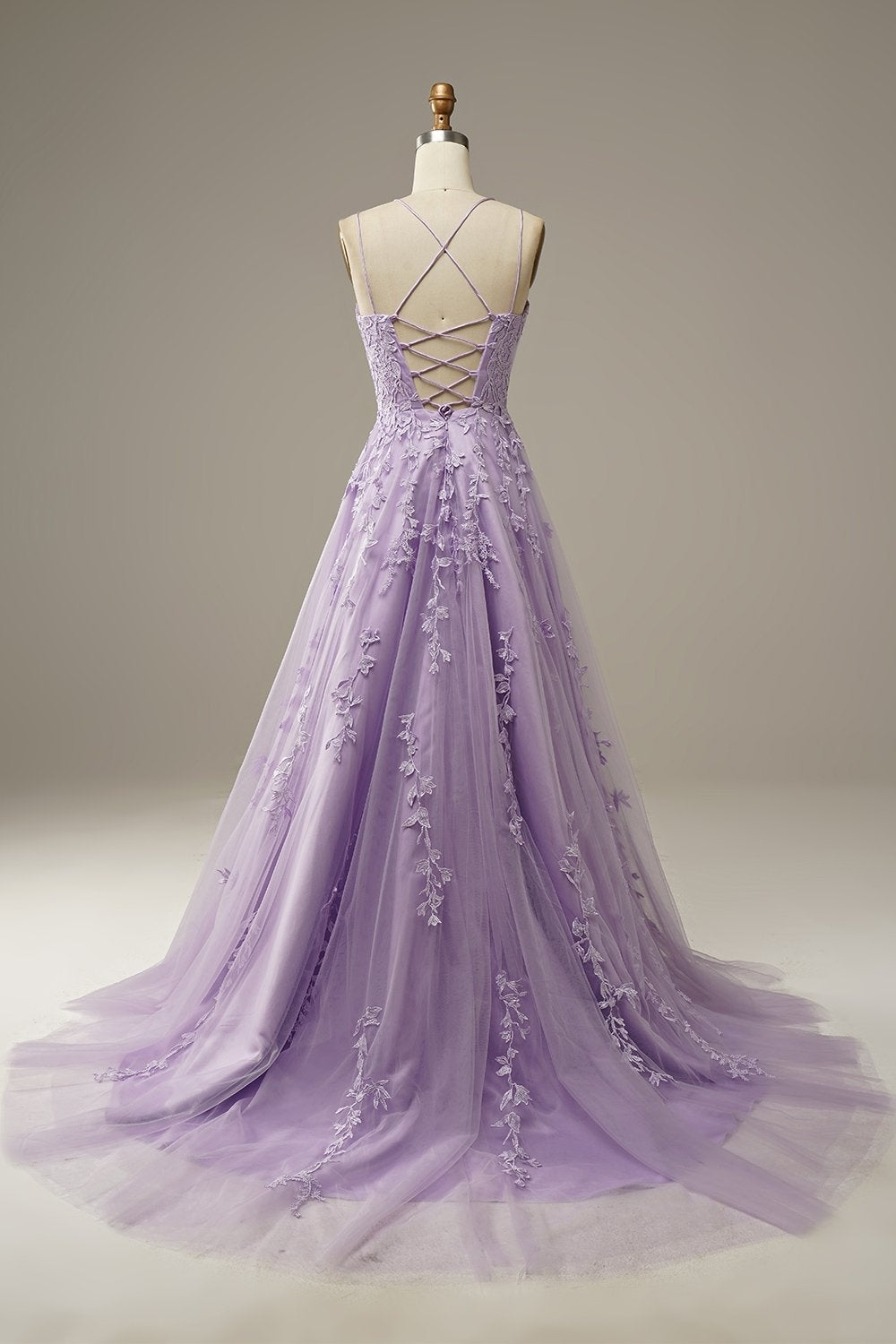 Long purple dress online
