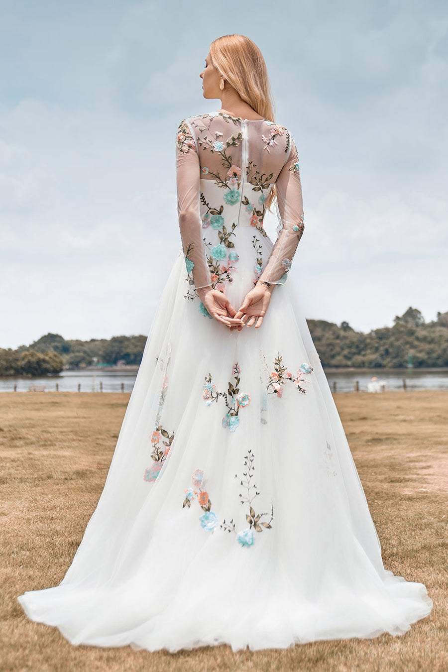 Boho Bridal Dresses leelyuk Boho Bridal Dresses leelyuk