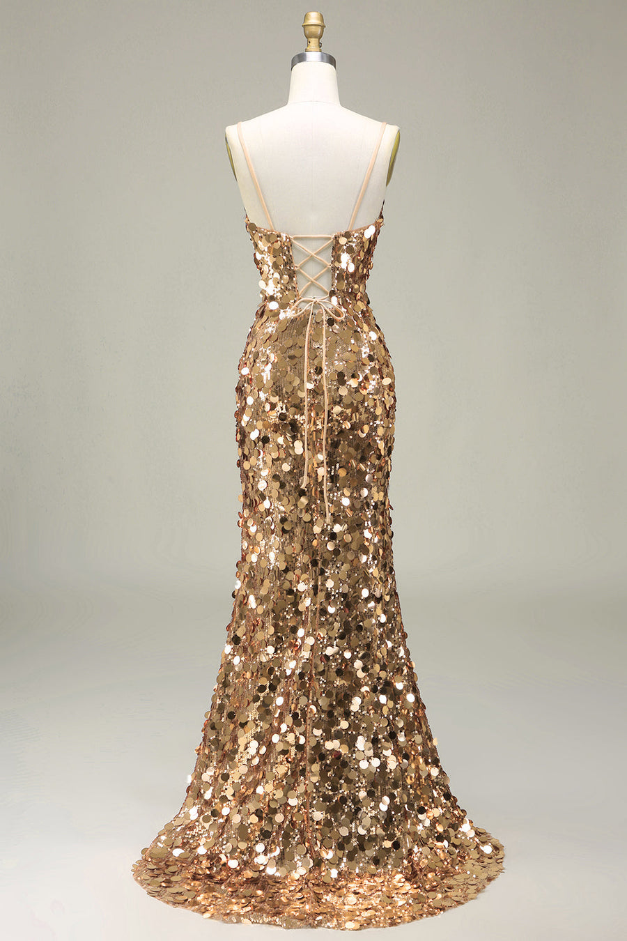 Gold Prom Dresses  leelyuk