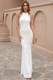 Black Sequin Mermaid Holiday Party Dress